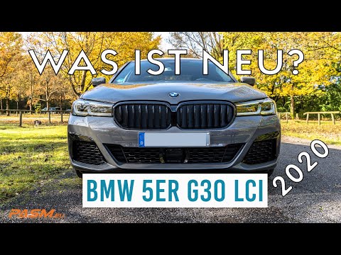 BMW G30 520d LCI 2020 - Was ist neu? Berninagrau, Sensatec usw. - First Look!
