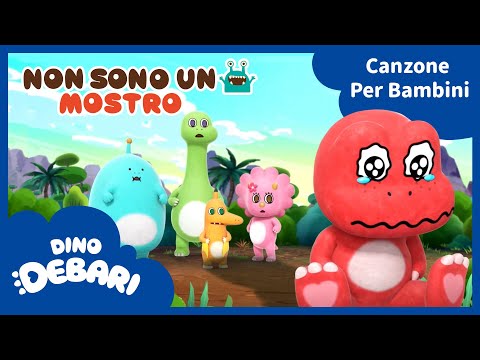 [Italian] Perchè nessuno vuole essere mio amico? | Non Sono Un Mostro | Canzone Per Bambini|DebariTV
