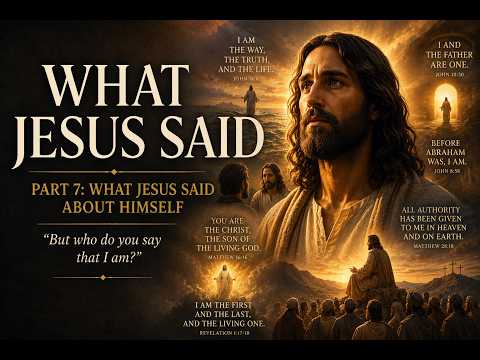 Who Do You Say That I Am? What Jesus Said About Himself