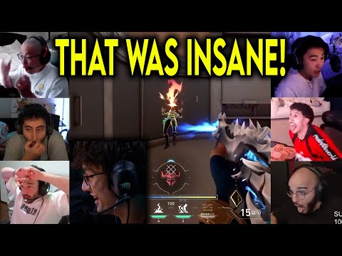 Valorant Streamers Reacts To ENVY Canezerra CRAZY 4k Against TSM In VCT Ascension