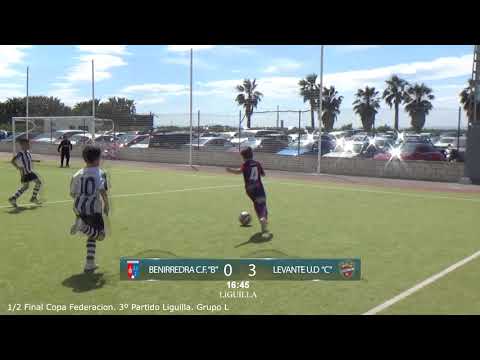 Ronda 1/2 Final. Benirredra C.F "B" 0 - 4 Levante UD "C" (Raul Lopez)