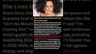 Diana Ross Is Now About 80 How She Lives Is Sad #shorts
