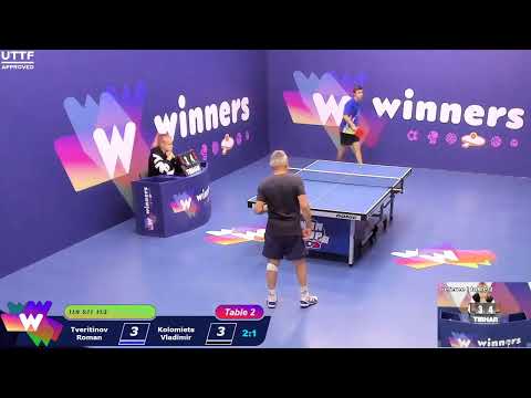 WINners CUP table 2  19.09 Tveritinov Roman - Kolomiets Vladimir  10:30