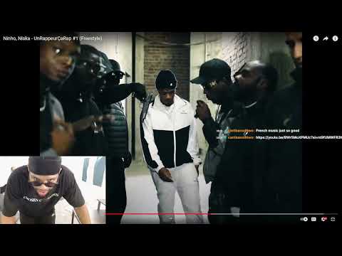 AMERICAN Reacts To FRENCH Drill Rap Ninho, Niska - UnRappeurCaRap #1 (Freestyle)