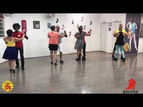 AULA DE BOLERO STUDIO DE DANÇA FRANZ ROCHA PASSO CHAPÉU COM TROCA DE MÃO !!!