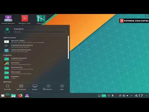 Instalacion y Novedades Manjaro 18.1.0 KDE Edition Plasma 5.16, Linux Kernel 5.2
