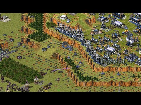 Red Alert 2 | Yuri's Revenge | 7 vs 1- Extreme AI beta - Russia - soviet