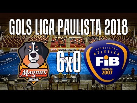 Gols Futsal | Liga Paulista 2018 Magnus Sorocaba 6x0 FIB Bauru