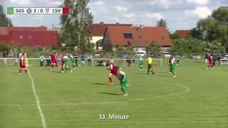 preview picture of video 'SG STORKOW - LÖWENBERGER SV 4:0 - Highlights [Kreisliga West OHV/BAR 2014/15 - 1.Spieltag]'