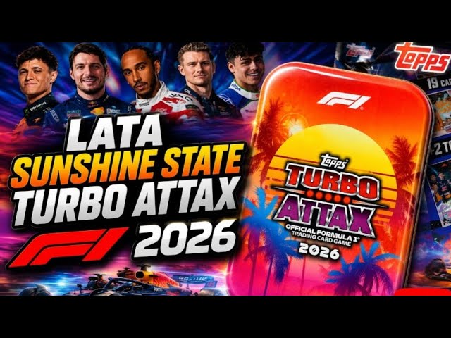 Vídeo relacionado con Topps Formula 1 2026 Turbo Attax - Mega Tin - Sunshine State