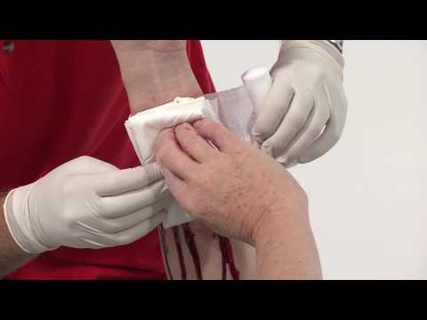 013B Erste Hilfe Starke Blutung - Druckverband