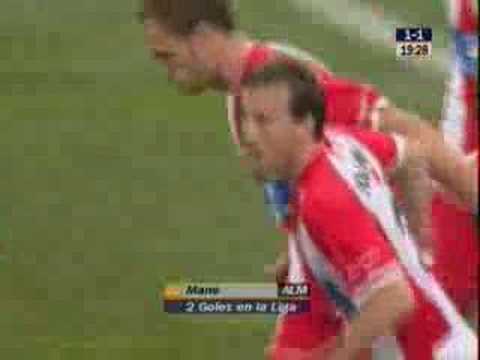 Recreativo 1 - U.D. Almeria 1 (Gol Mane)