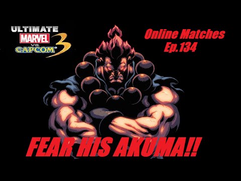 UMVC3 Online Matches Ep.134 -FEAR HIS AKUMA!!