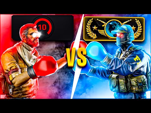 Can a GLOBAL ELITE Win vs FACEIT LVL 10!?