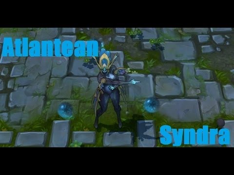 LoL - Atlantean Syndra skin spotlight