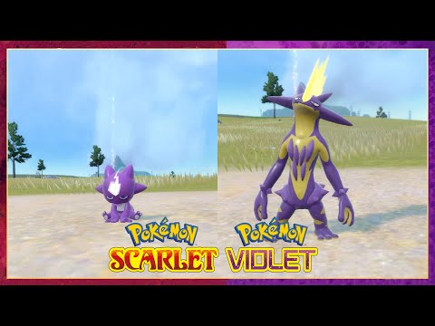 Pokemon Scarlet & Violet How To Evolve Toxel Into Toxtricity