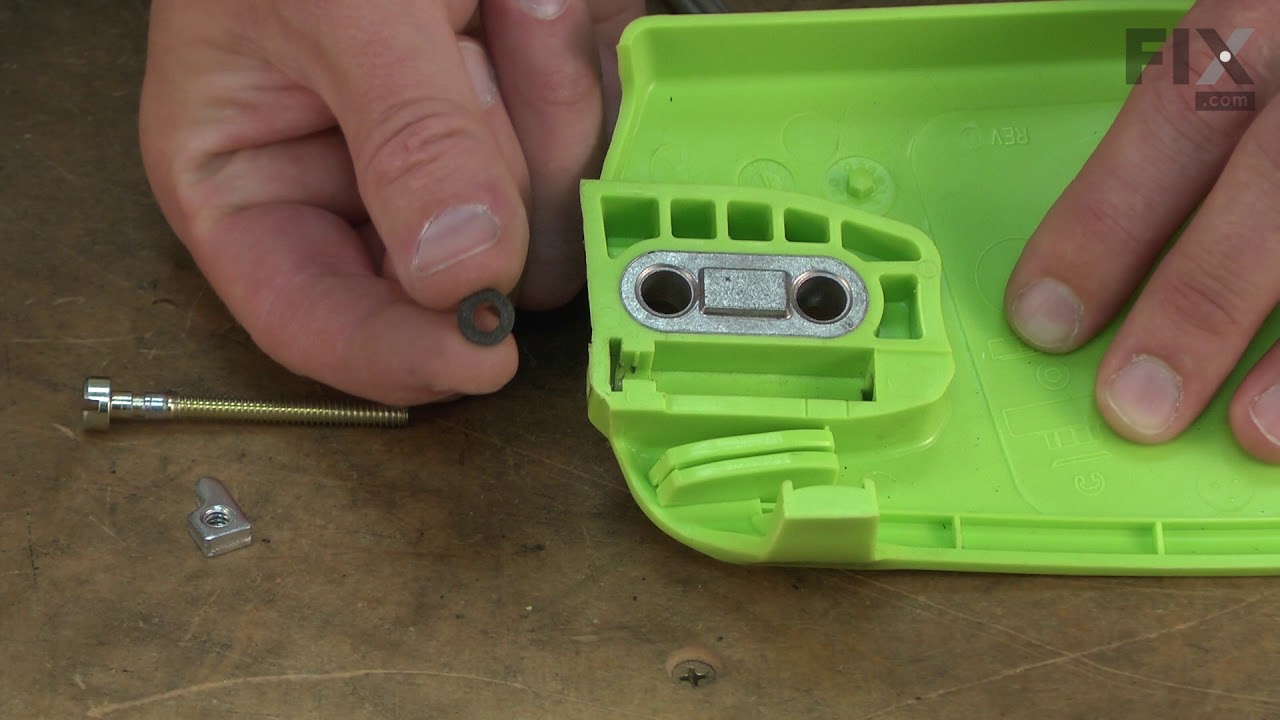 Replacing your Poulan Chainsaw Retainer - Bar Adjust