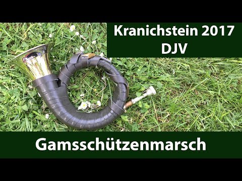 Jagdhornbläserkorps „Das Große Freie“ | GAMSSCHÜTZENMARSCH | Kranichstein 2017