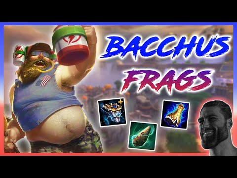 BACCHUS IS AN S+ TIER SUPPORT?! - SMITE Season 9 Conquest Gameplay