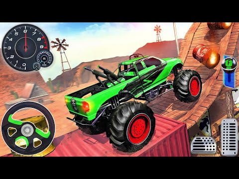 Monster Truck Trials Offroad Racing #3 - Extreme Hill Climb 4x4 Jeep Driver - Android GamePlay