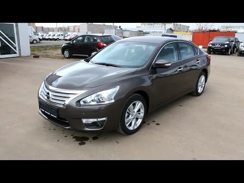 2014 Nissan Teana. Start Up, Engine, and In Depth Tour.