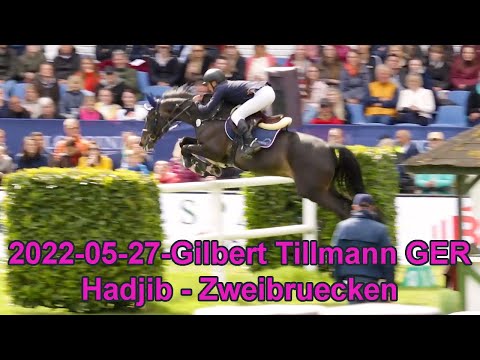 Gilbert Tillmann GER - Hadjib Zweibruecken - Deutsches Spring- und Dressur Derby - Preis der DKB AG