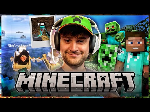 MINECRAFT with TOP GAMERS! WATCH THE DRAMA UNFOLD 😱