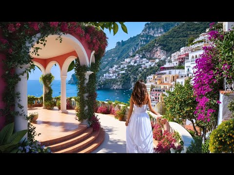Positano 🇮🇹 Most Luxurious Cliffside Village in AMALFI COAST I 4K Walking Tour