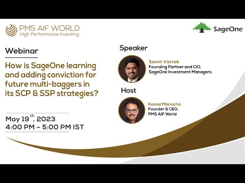 How is SageOne learning and adding conviction for future multi-baggers in its SCP & SSP strategies?