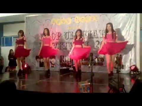 141019 4Days Debut Performance (Girls Day) @ Kpop Ultimate Festival - Intro+Female President+Darling