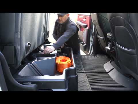 EGR Underseat Storage Install on a Ram 1500