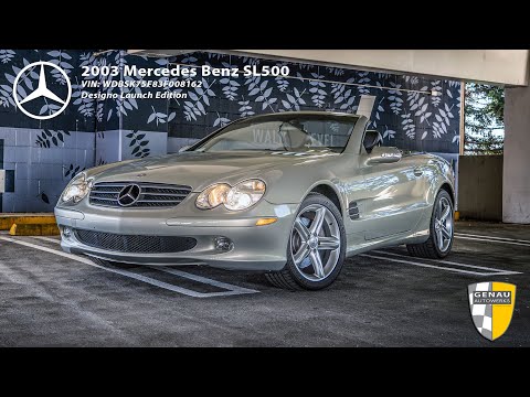 2003 Mercedes Benz SL500 Designo Edition - Drive and Review