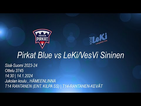 Säbä T14 Pirkat Blue vs LeKi/VesVi Sininen