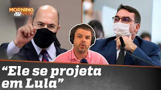 Wilson Witzel bate-boca com Flávio Bolsonaro e abandona CPI