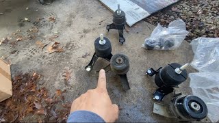 2003 Toyota Camry motor mount replacement
