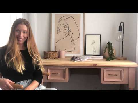 Transform dated furniture easily using DIY chalk paint