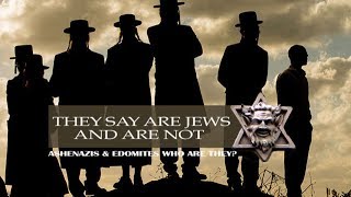 THEY SAY THEY ARE JEWS AND ARE NOT