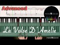 [Real Piano Tutorial]LA VALSE D'AMELIE with Follow-Up Tutorial