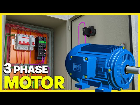 3 Phase Direct On Line Starter/ Explain with Circuit Diagram, DOL Direct online starter