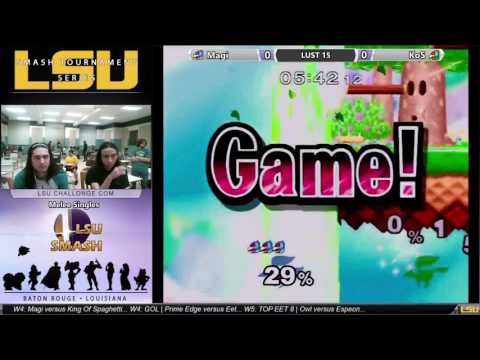 LUST 15 Melee Singles - Magi (Default) vs King of Spaghetti (Green)