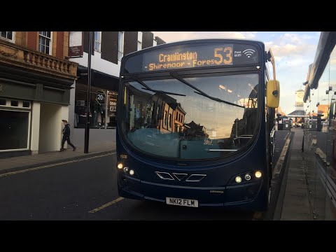 RARE ALLOCATION Arriva pulsar2 53 North Shields town centre to Chirton shops