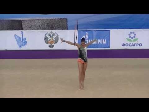 Vass Dora (HUN)  hoop   World Cup S-Petersburg 2013  Qual