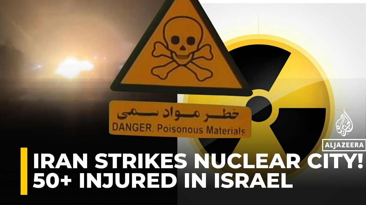Iran Missiles Hit Dimona | 50+ Injured as War Escalates