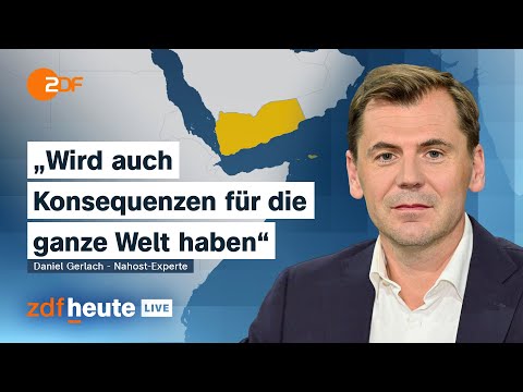 Angriffe im Jemen - Eskaliert die Gewalt zwischen Saudi-Arabien und den Emiraten? | ZDFheute live