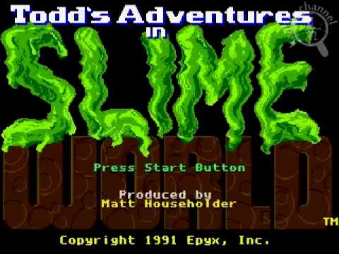 Todd's Adventures in Slime World Megadrive