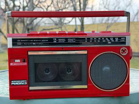 HITACHI TRK-5441 Rare Vintage Cassette Deck Boombox Retro Japan Warranty image 21