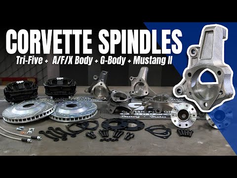 Corvette-Style Spindles: Modern Reliability & Brakes for Your Classic Chevy