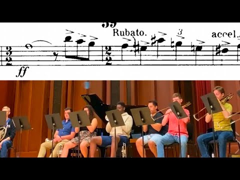 when you have to impress your crush but you only know the Mahler 3 Trombone Solo...