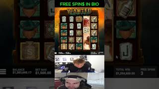 FREE SPIN$ IN BIO#bigwin #bigwins #brazil #adinross #xqc #slots #gambling #maxwin #slot #slotmachine