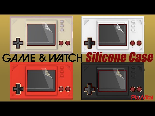 Vídeo relacionado con playvital Funda de Silicona para Game & Watch: Super Mario Bros. Protector de Piel Carcasa Blanda Antideslizante Funda de Goma con 2 Protectores de Pantalla para Game & Watch(Traslúcido)
